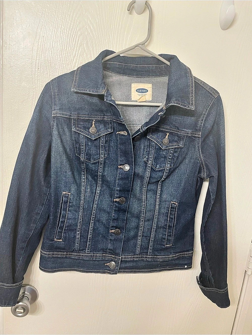 Old Navy Classic Denim Jacket Women'Small Blue Small